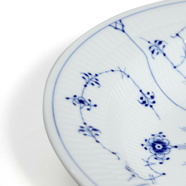 ロイヤルコペンハーゲン（Royal Copenhagen） ブルーフルーテッド プレイン/Blue Fluted Plain スーププレート 20cm