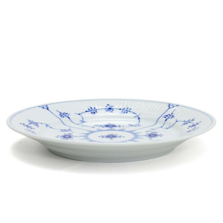 ロイヤルコペンハーゲン（Royal Copenhagen） ブルーフルーテッド プレイン/Blue Fluted Plain プレート 19cm フラット