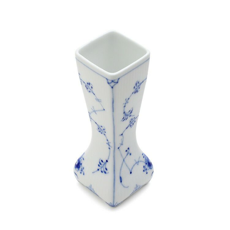 ロイヤルコペンハーゲン（Royal Copenhagen） ブルーフルーテッド プレイン/Blue Fluted Plain ベース 12cm スモール Sサイズ