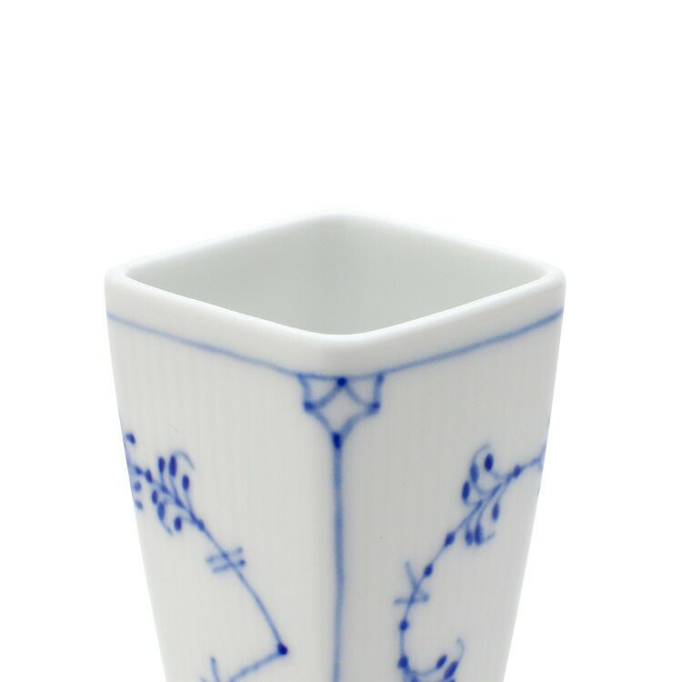 ロイヤルコペンハーゲン（Royal Copenhagen） ブルーフルーテッド プレイン/Blue Fluted Plain ベース 12cm スモール Sサイズ