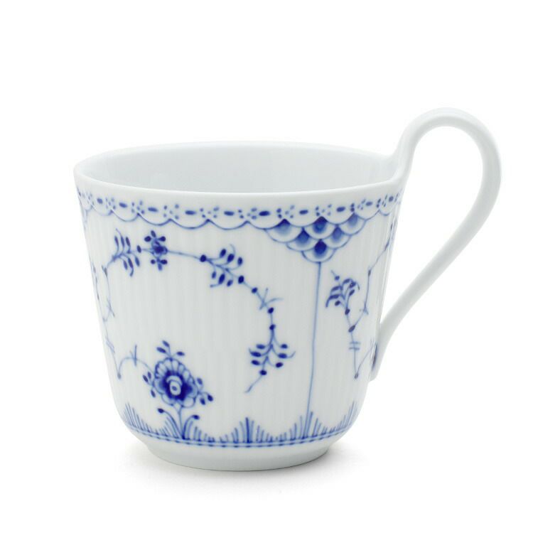 ロイヤルコペンハーゲン（Royal Copenhagen） ブルーフルーテッド ハーフレース/Blue Fluted Half Lace マグカップ 330ml