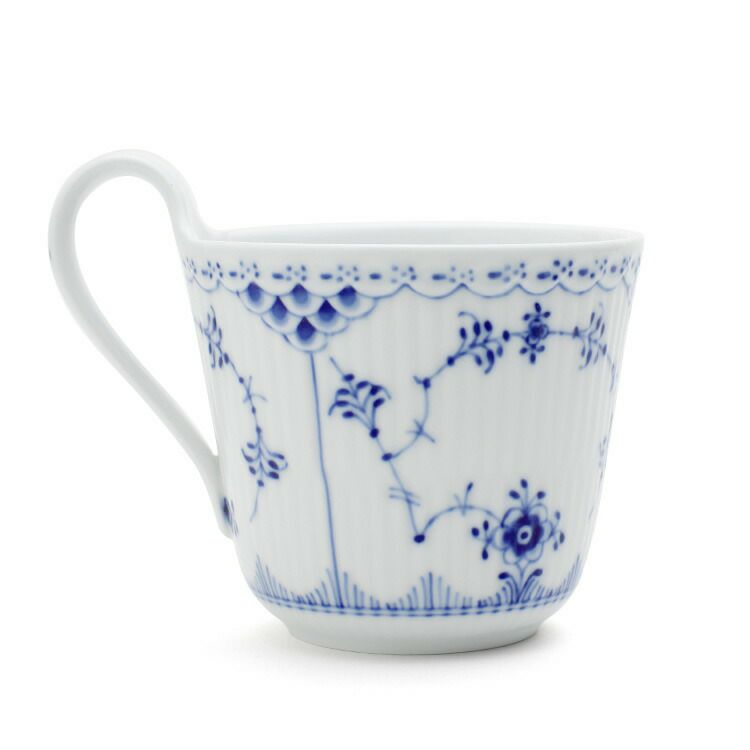 ロイヤルコペンハーゲン（Royal Copenhagen） ブルーフルーテッド ハーフレース/Blue Fluted Half Lace マグカップ 330ml
