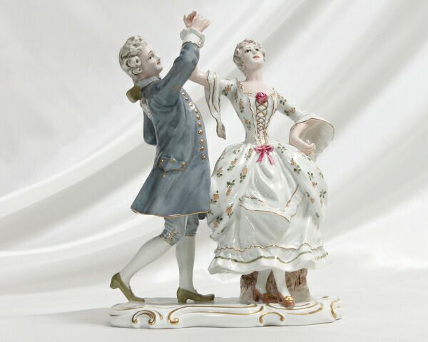 リチャードジノリ（Richard Ginori） 人形 (ダンスをする男女)