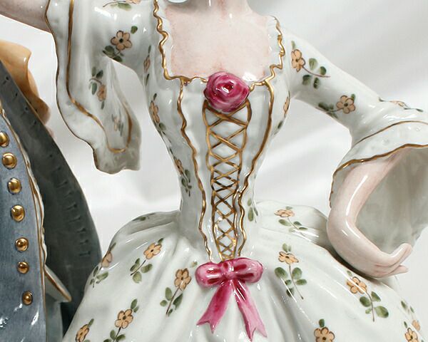 リチャードジノリ（Richard Ginori） 人形 (ダンスをする男女)