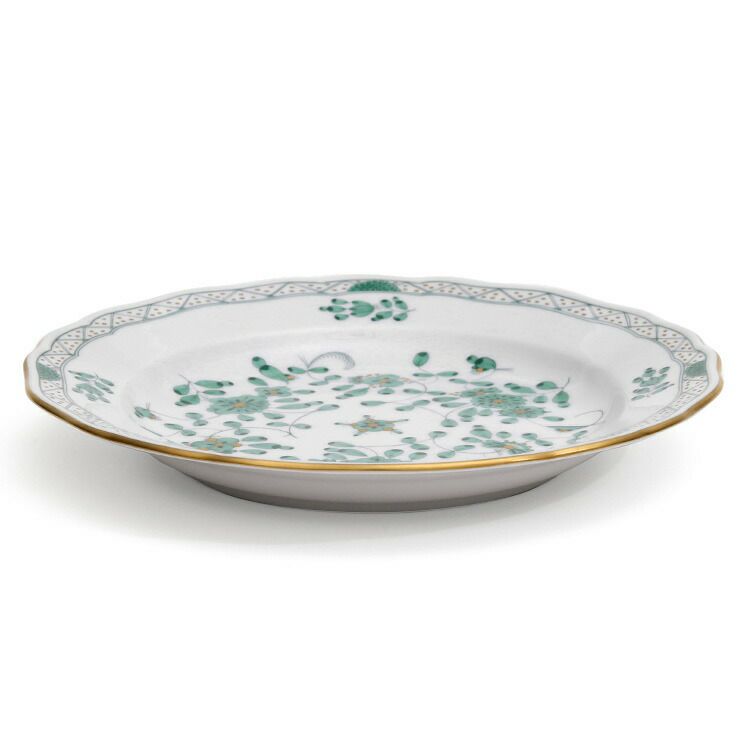 マイセン（Meissen） インドの華/INDISCH GREEN プレート 21cm グリーン