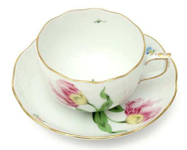 ヘレンド（Herend） バコニーの春/PDB ティーカップ&ソーサー