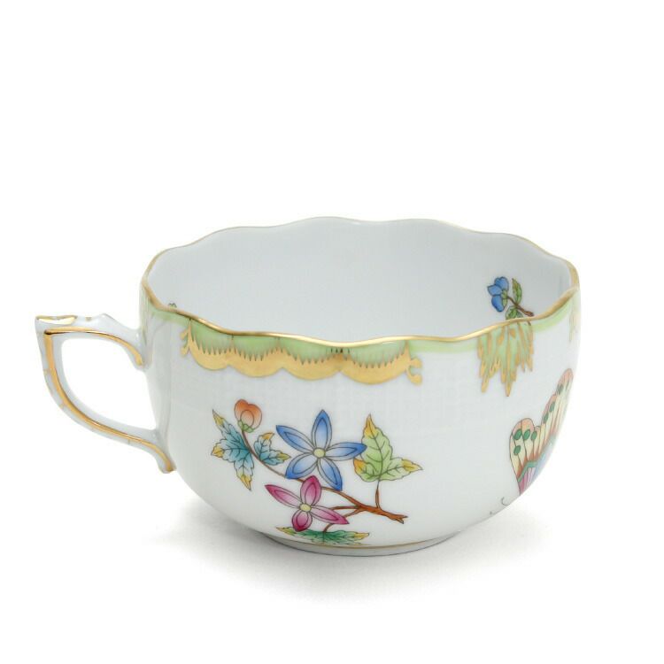 ヘレンド（Herend） ヴィクトリアブーケ/VBO ティーカップ&ソーサー