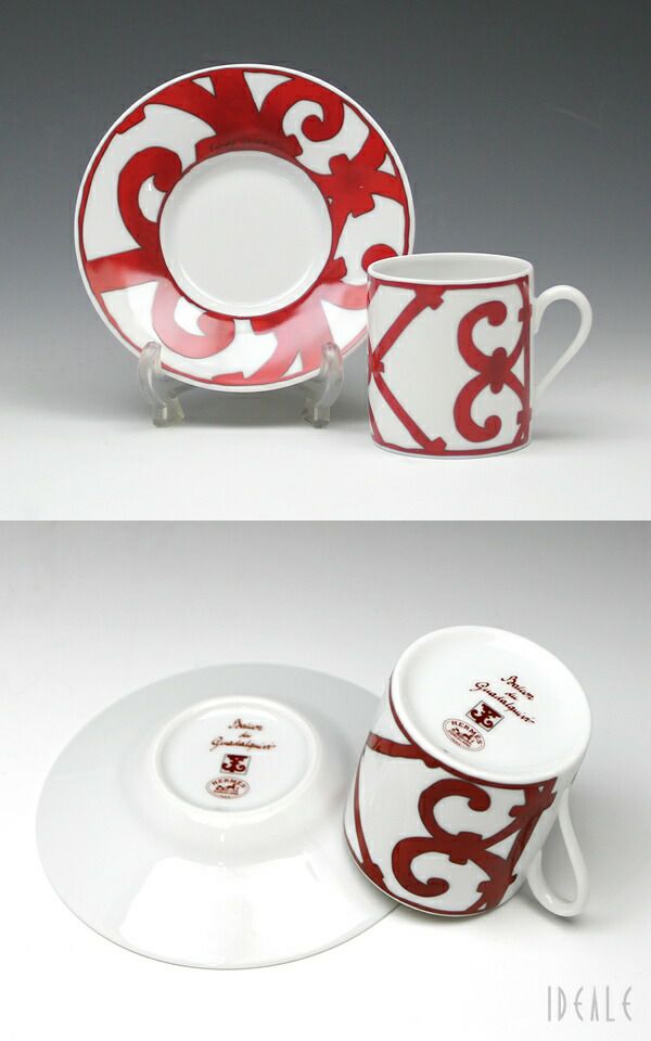 エルメス（HERMES） ガダルキヴィール/Guadalquivir コーヒーカップ&ソーサー ペア