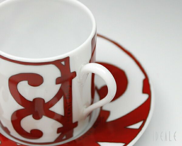 エルメス（HERMES） ガダルキヴィール/Guadalquivir コーヒーカップ&ソーサー ペア