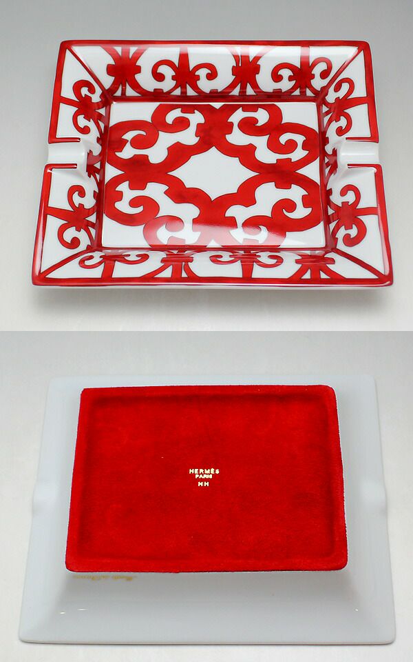 エルメス（HERMES） ガダルキヴィール/Guadalquivir アッシュトレイ(レクタントレイ) 19×16cm