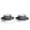 エルメス（HERMES） アッシュデコ/H Deco ブレックファスト カップ＆ソーサー ペア