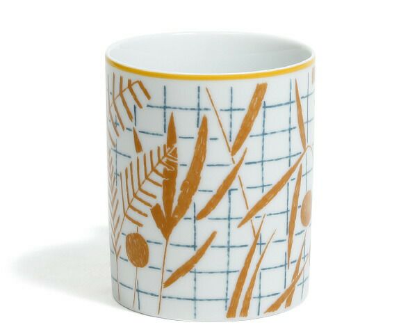 エルメス（HERMES） ウォークインザガーデン/A walk in the garden マグカップ 300ml オレンジ