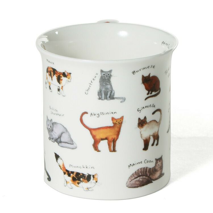 ダヌーン（Dunoon） BUTE マグカップ お気に入りの猫はど～れ？