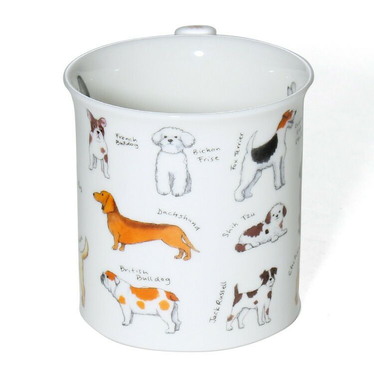 ダヌーン（Dunoon） BUTE マグカップ お気に入りの犬はど～れ？