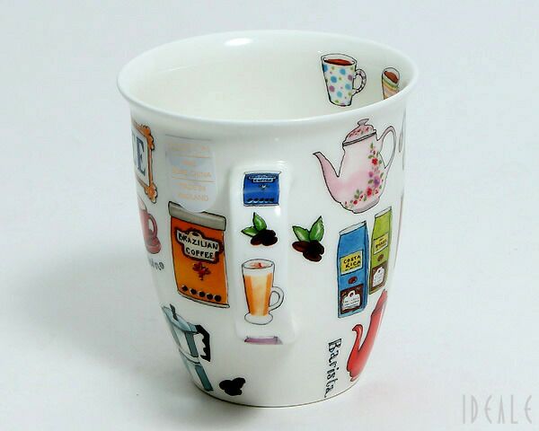 ダヌーン（Dunoon） NEVIS マグカップ のんびりコーヒーブレイク