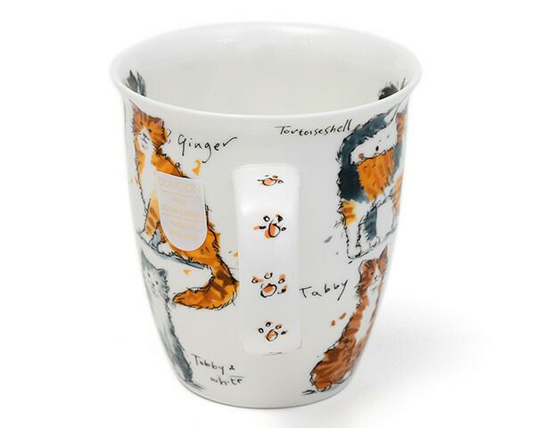 ダヌーン（Dunoon） NEVIS マグカップ ふわふわニャンコ