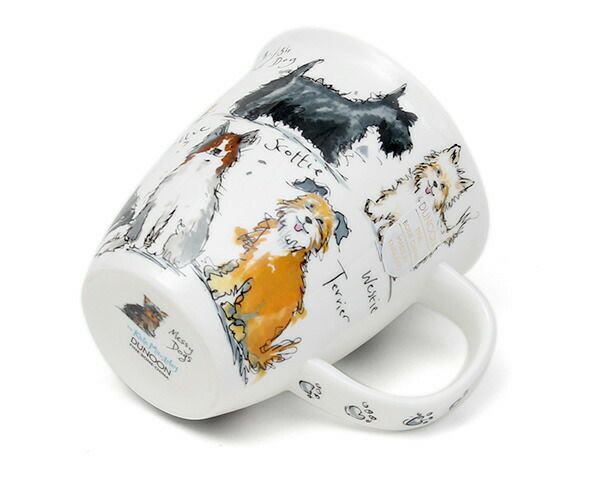 ダヌーン（Dunoon） NEVIS マグカップ ふわふわワンコ