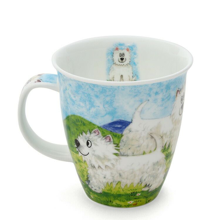 ダヌーン（Dunoon） NEVIS マグカップ HIGHLAND ANIMALS WESTIE