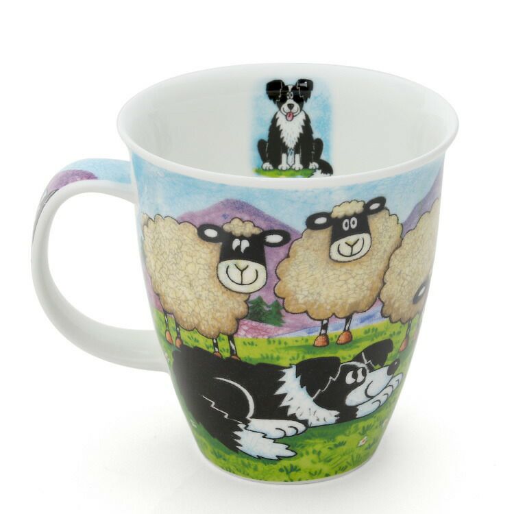 ダヌーン（Dunoon） NEVIS マグカップ HIGHLAND ANIMALS COLLIE