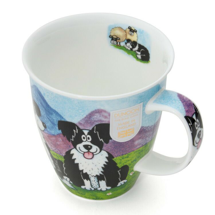 ダヌーン（Dunoon） NEVIS マグカップ HIGHLAND ANIMALS COLLIE