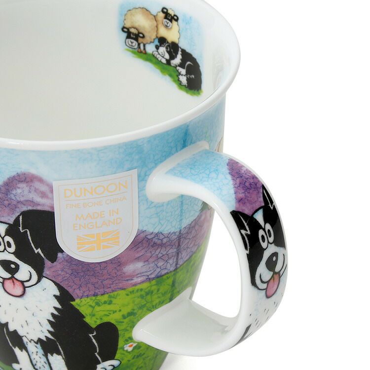 ダヌーン（Dunoon） NEVIS マグカップ HIGHLAND ANIMALS COLLIE