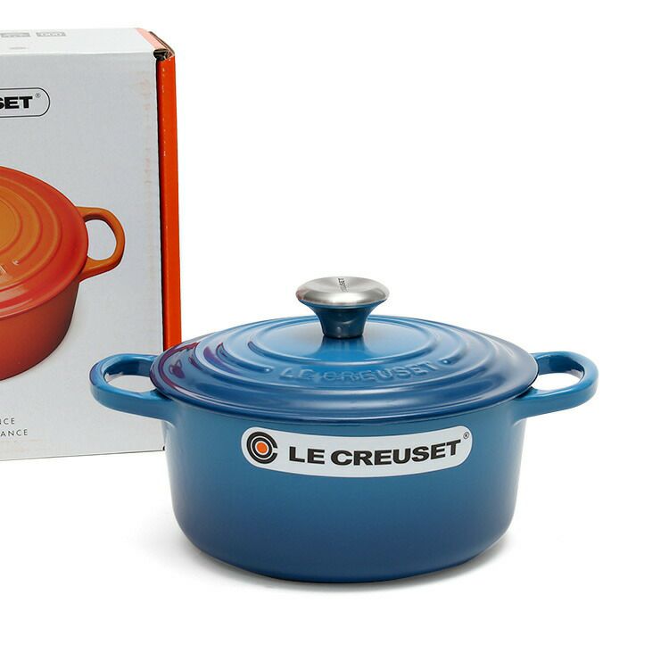 ル・クルーゼ（Le Creuset） 両手鍋 ココットロンド 18cm マルセイユ