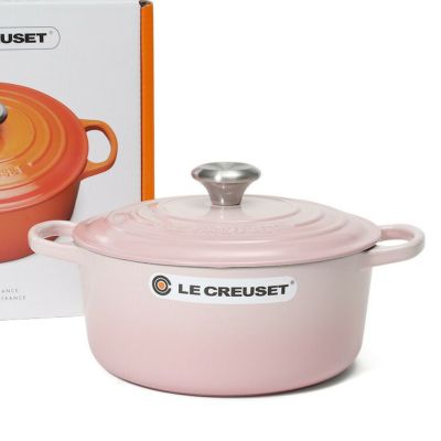 ル・クルーゼ（Le Creuset） 両手鍋 ココットロンド 22cm メレンゲ