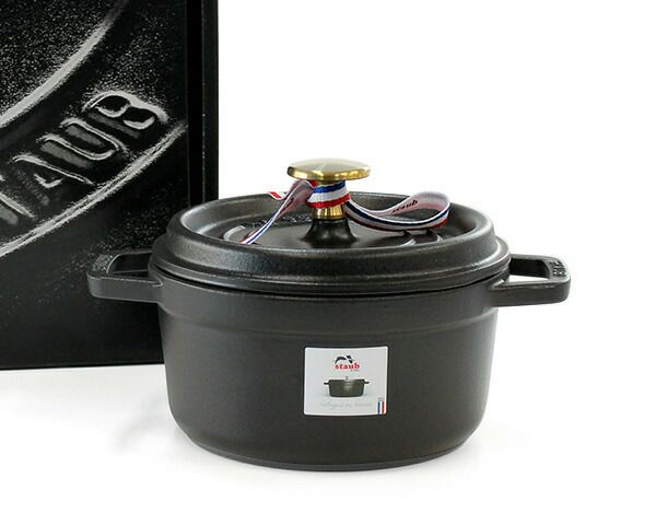 ストウブ（staub） ココット ラウンド 16cm マットブラック | ideale