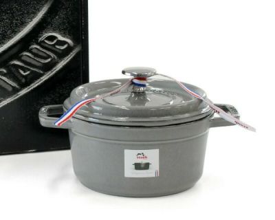 ストウブ（staub） ココット ラウンド 16cm グラファイトグレー