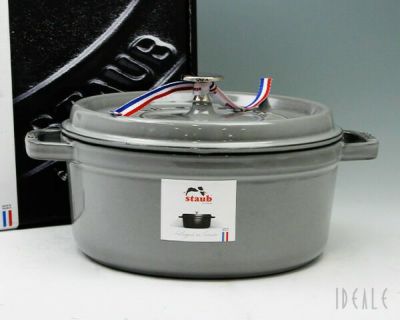 ストウブ（staub） ココット ラウンド 20cm グラファイトグレー | ideale