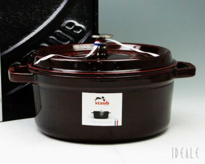 ストウブ（staub） ココット ラウンド 24cm シナモン | ideale