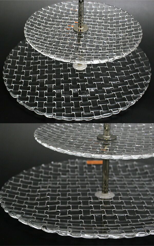 ナハトマン（Nachtmann） ボサノバ/Bossa nova 2段ケーキスタンド 23cm+32cm