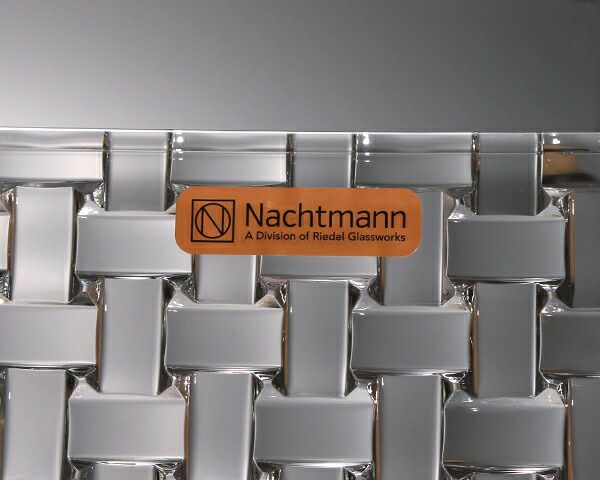 ナハトマン（Nachtmann） ボサノバ/Bossa nova スクエアプレート 21cm ペア