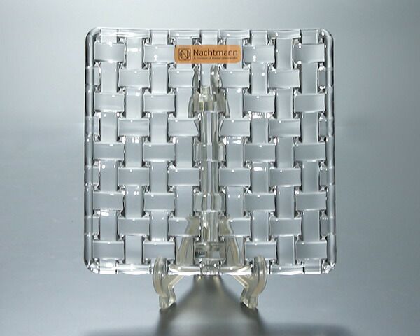 ナハトマン（Nachtmann） ボサノバ/Bossa nova スクエアプレート 14cm ペア