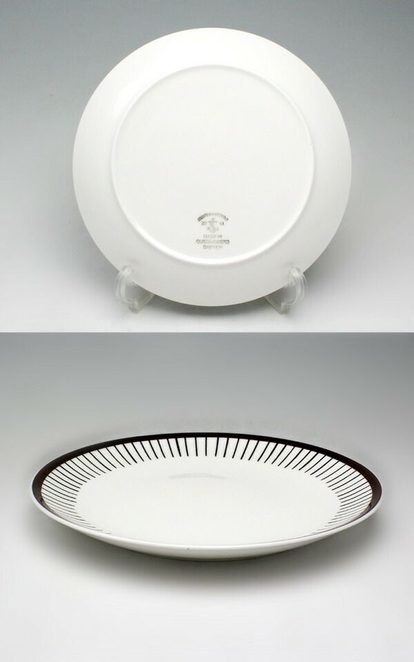 グスタフスベリ（Gustavsberg） スピサ・リブ/Spisa Ribb プレート 22ｃｍ 復刻版