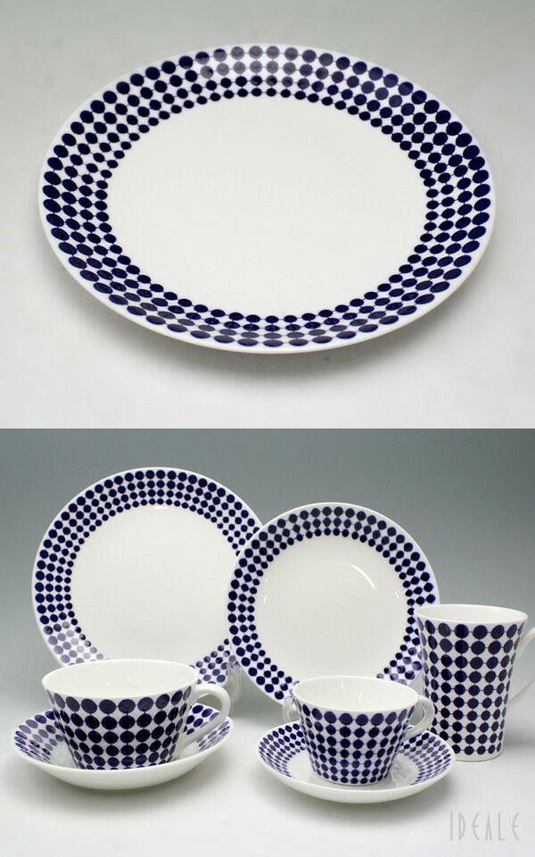 グスタフスベリ（Gustavsberg） アダム/Adam プレート 22cm 復刻版