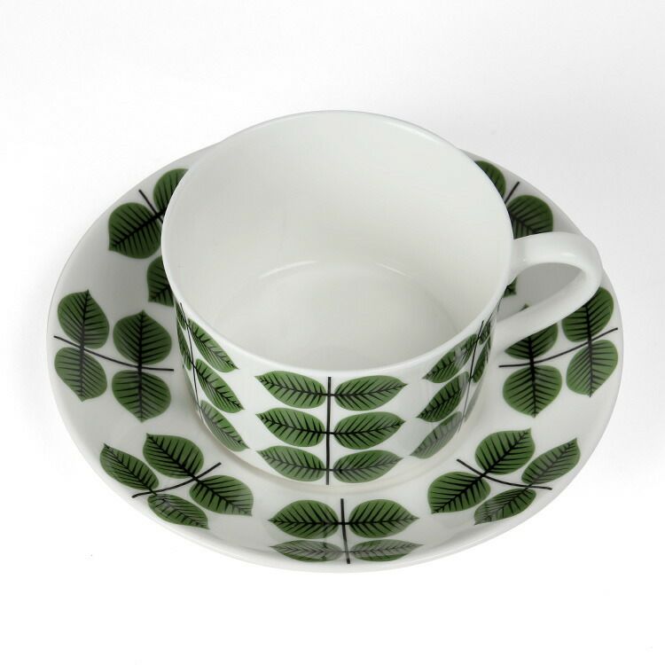 グスタフスベリ（Gustavsberg） ベルソ/Bersa ティーカップ＆ソーサー ストレート 復刻版