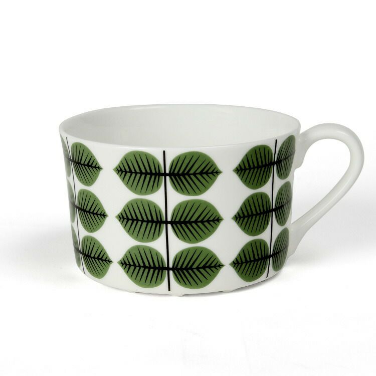 グスタフスベリ（Gustavsberg） ベルソ/Bersa ティーカップ＆ソーサー + プレート 18cm 復刻版