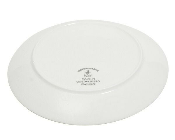 グスタフスベリ（Gustavsberg） サリックス/Salix プレート 18cm ブラック 復刻版