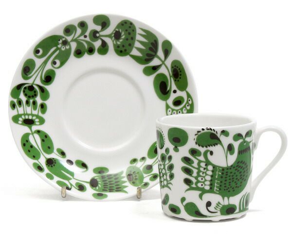 グスタフスベリ（Gustavsberg） チュールチュール/Turtur コーヒーカップ＆ソーサー 復刻版