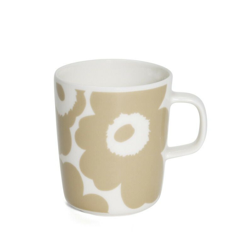 マリメッコ（marimekko） ウニッコ/UNIKKO マグカップ 250ml ホワイト/ベージュ