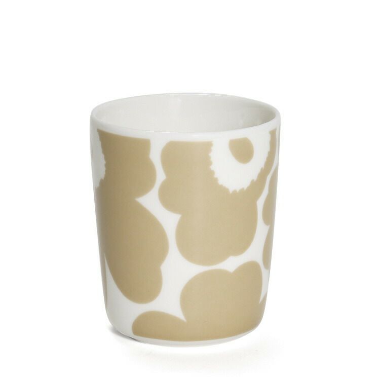 マリメッコ（marimekko） ウニッコ/UNIKKO マグカップ 250ml ホワイト/ベージュ