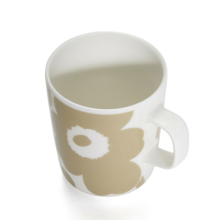 マリメッコ（marimekko） ウニッコ/UNIKKO マグカップ 250ml ホワイト/ベージュ