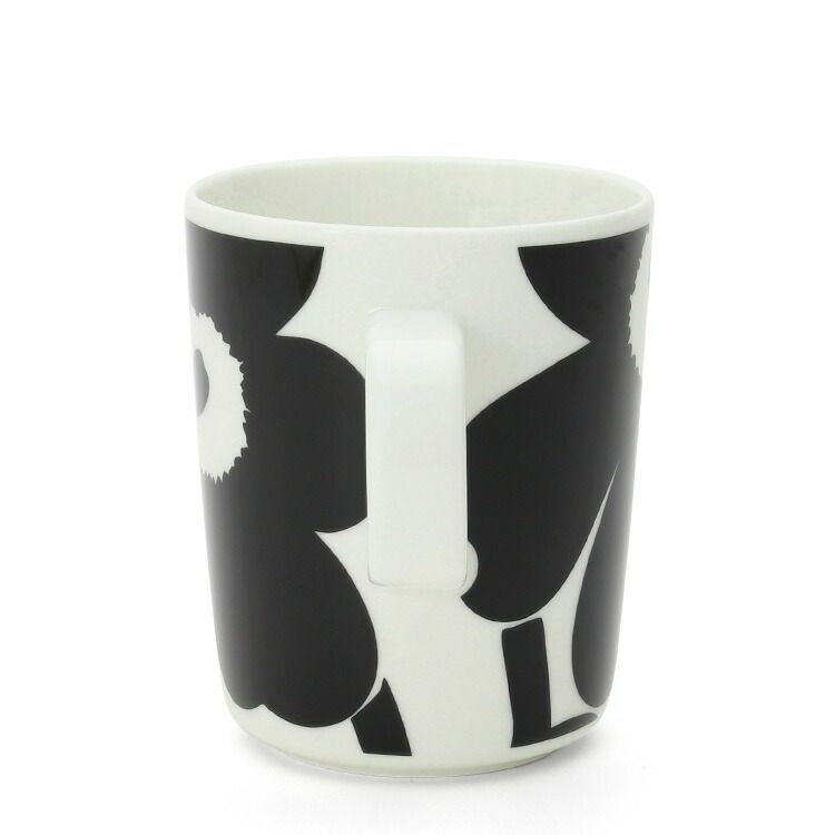 マリメッコ（marimekko） ウニッコ/UNIKKO マグカップ 250ml ホワイト/ブラック