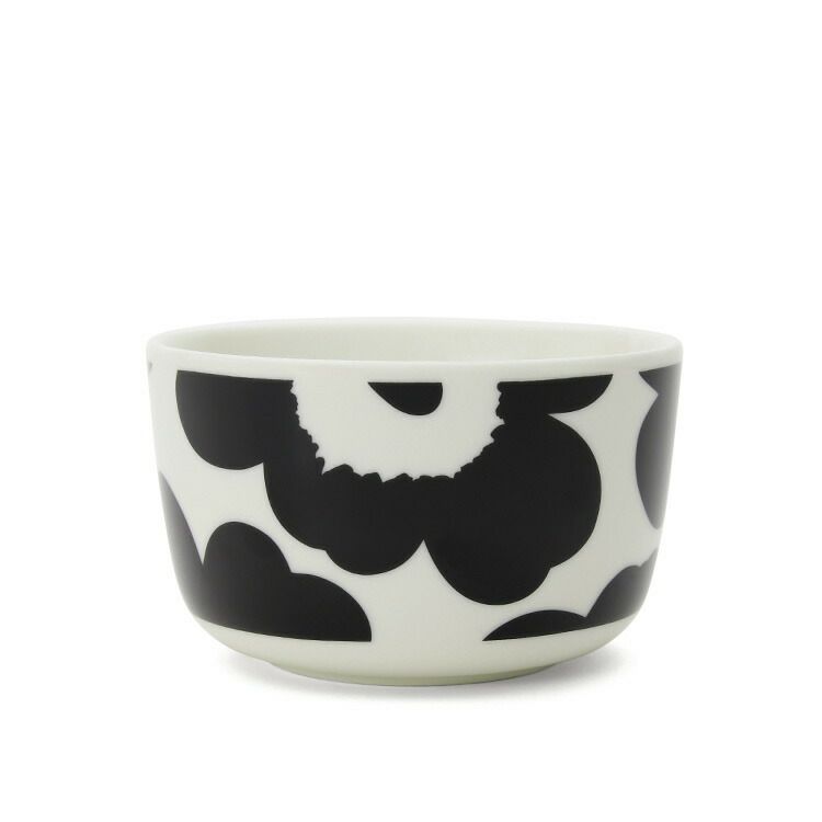 マリメッコ（marimekko） ウニッコ/UNIKKO ボウル 250ml ホワイト/ブラック