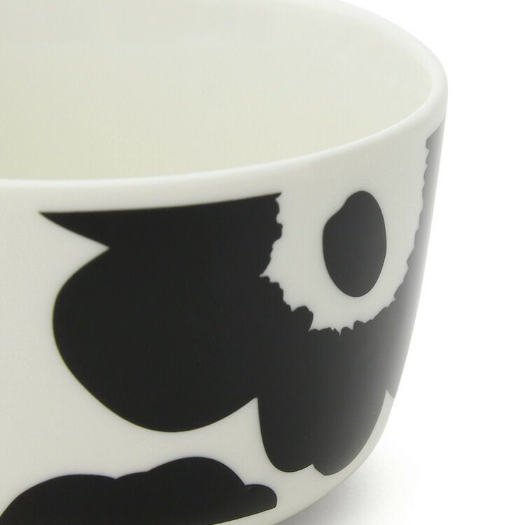 マリメッコ（marimekko） ウニッコ/UNIKKO ボウル 250ml ホワイト/ブラック