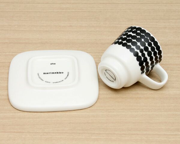 マリメッコ（marimekko） シイルトラプータルハ/SIIRTOLAPUUTARHA エスプレッソ カップ＆ソーサー