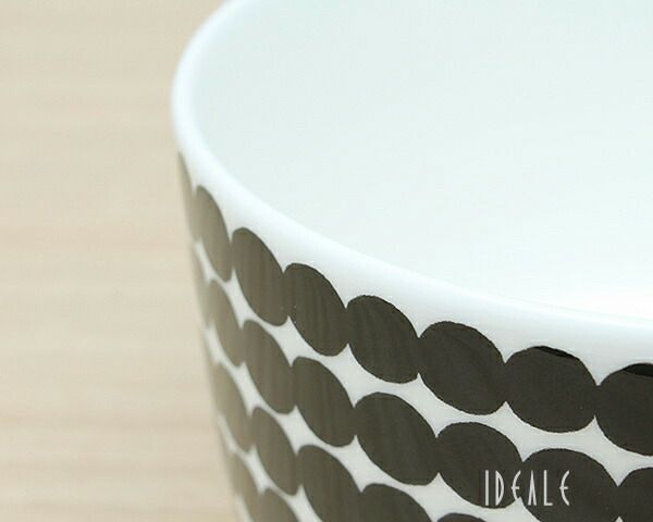 マリメッコ（marimekko） シイルトラプータルハ/SIIRTOLAPUUTARHA ボウル 500ml ホワイト/ブラック