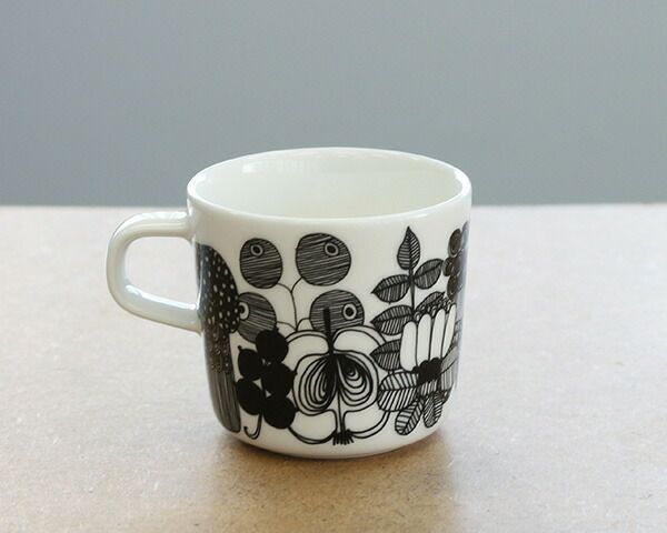 マリメッコ（marimekko） シイルトラプータルハ/SIIRTOLAPUUTARHA コーヒーカップ 200mｌ イエロー