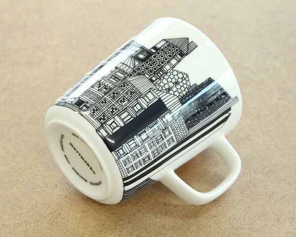 マリメッコ（marimekko） シイルトラプータルハ/SIIRTOLAPUUTARHA マグカップ 250ml ブラック